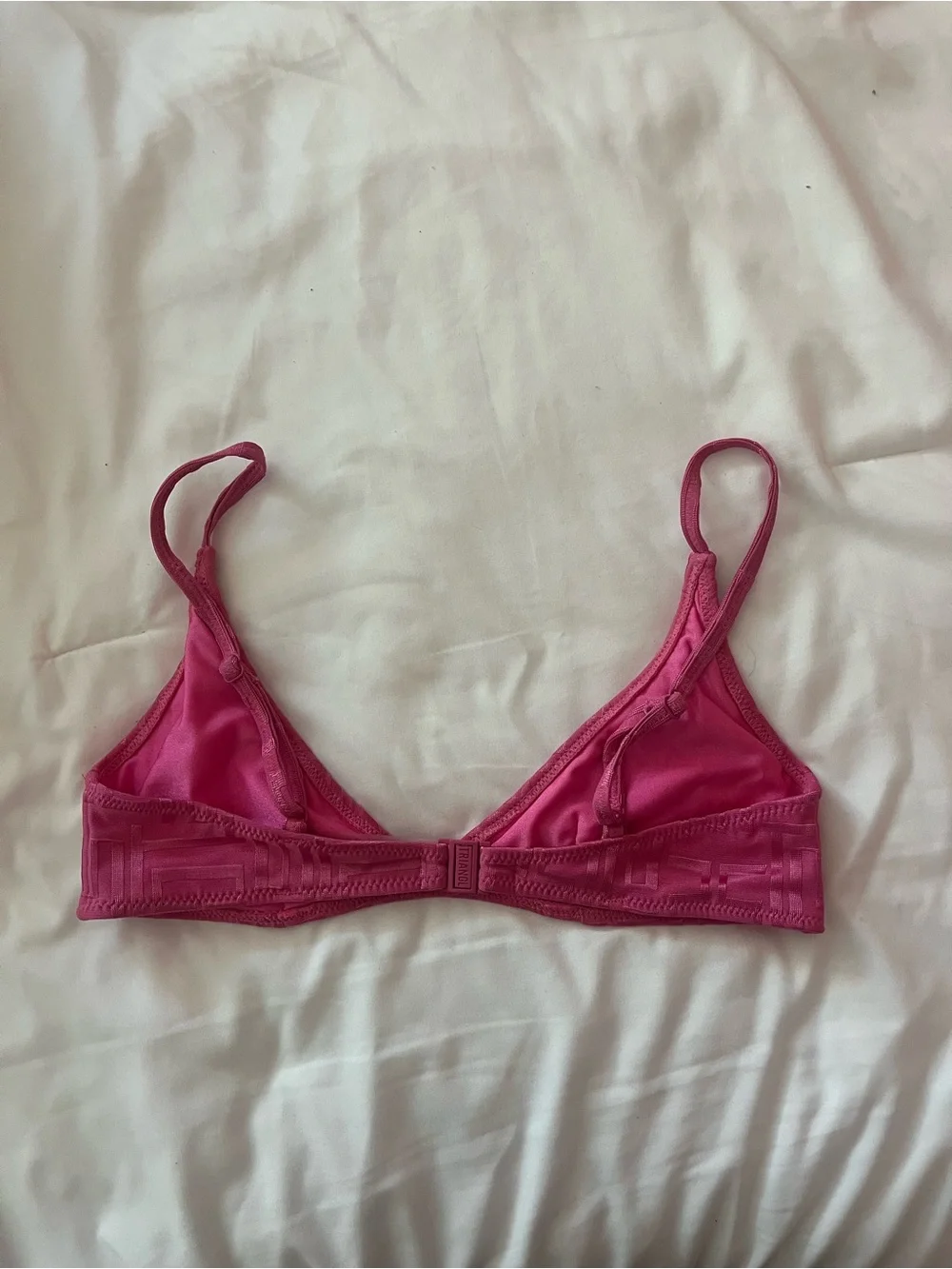 triangl swimwear Pink Bralette Bikini Top
